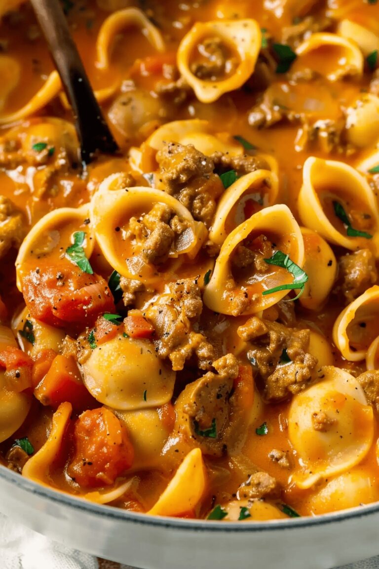 Creamy Taco Pasta One Pot Recipe