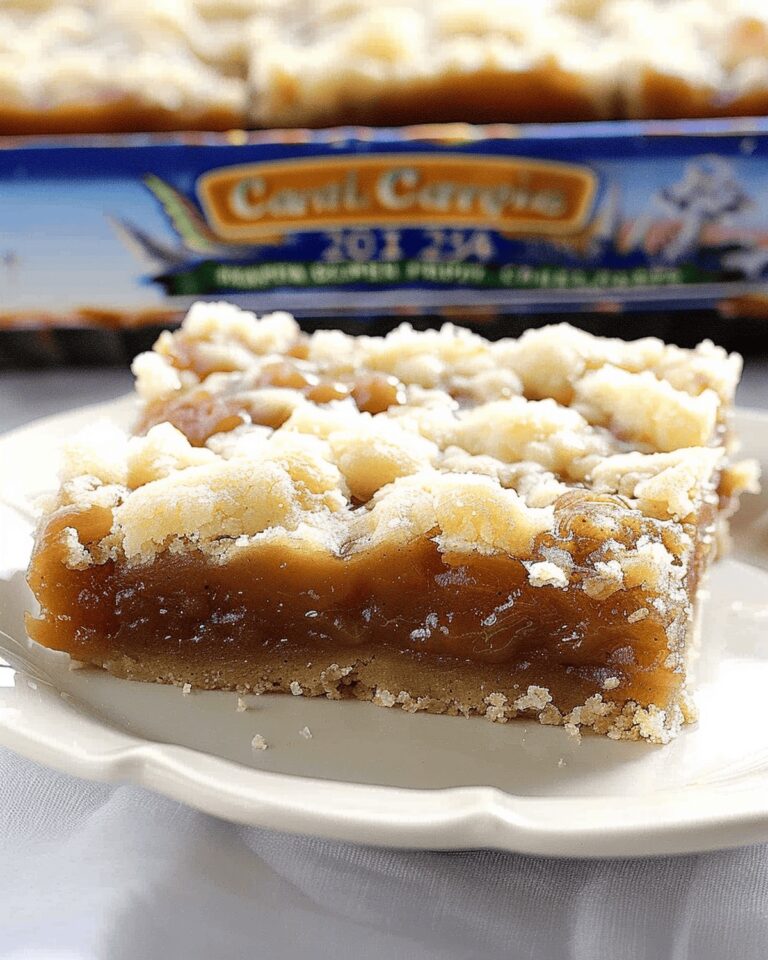 Caramel Pumpkin Butter Bars Recipe