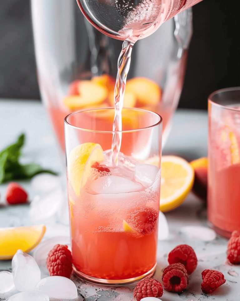Raspberry Peach Lemonade Recipe