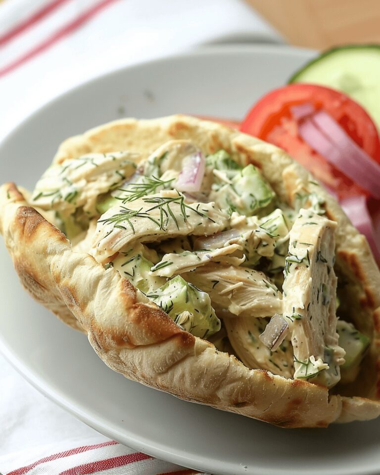Tangy Tzatziki Chicken Salad Recipe
