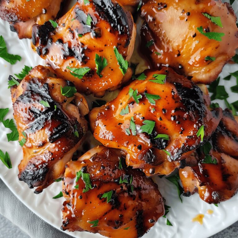 Irresistible Grilled Honey Buffalo Chicken Thighs Recipe