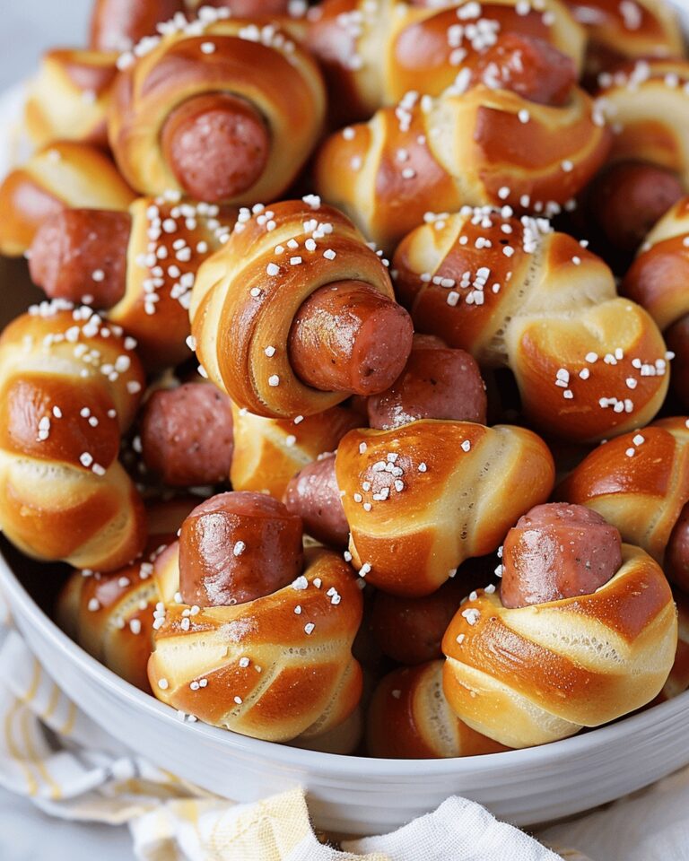 Bite-Sized Pretzel Dogs Recipe