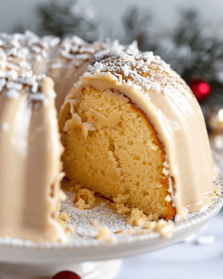 Boozy Eggnog Bundt Cake Recipe