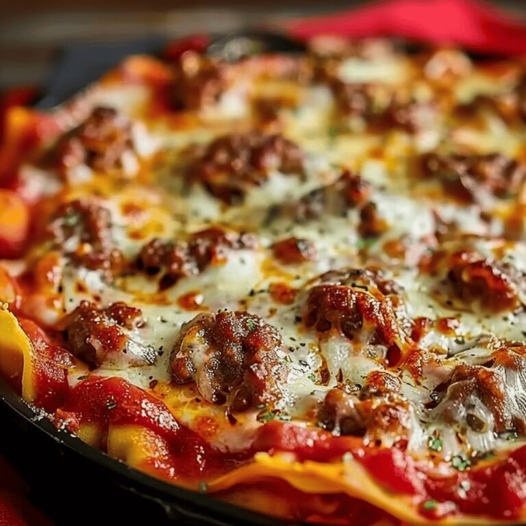 Mouthwatering Meat Lovers Pizza Casserole Recipe