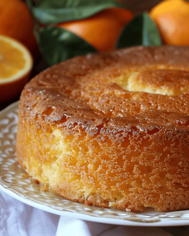 Sicilian Whole Orange Cake Recipe