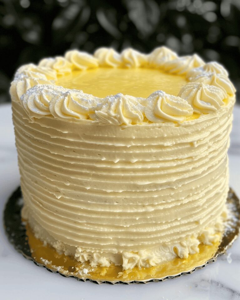 Lemon Velvet Cake Recipe