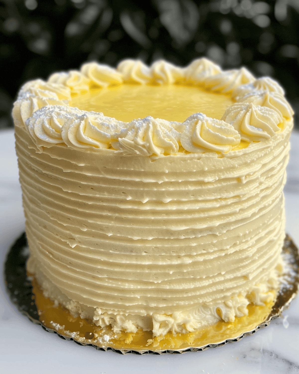 Lemon Velvet Cake Recipe