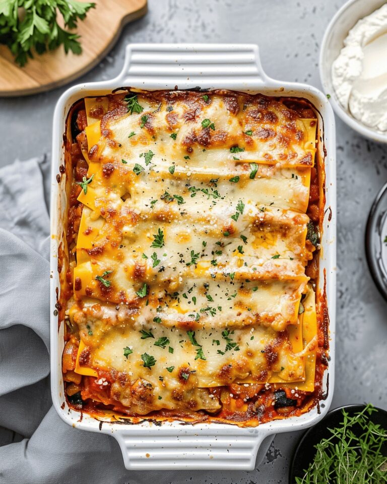 Rustic Roasted Vegetable Butternut Squash Lasagna Recipe