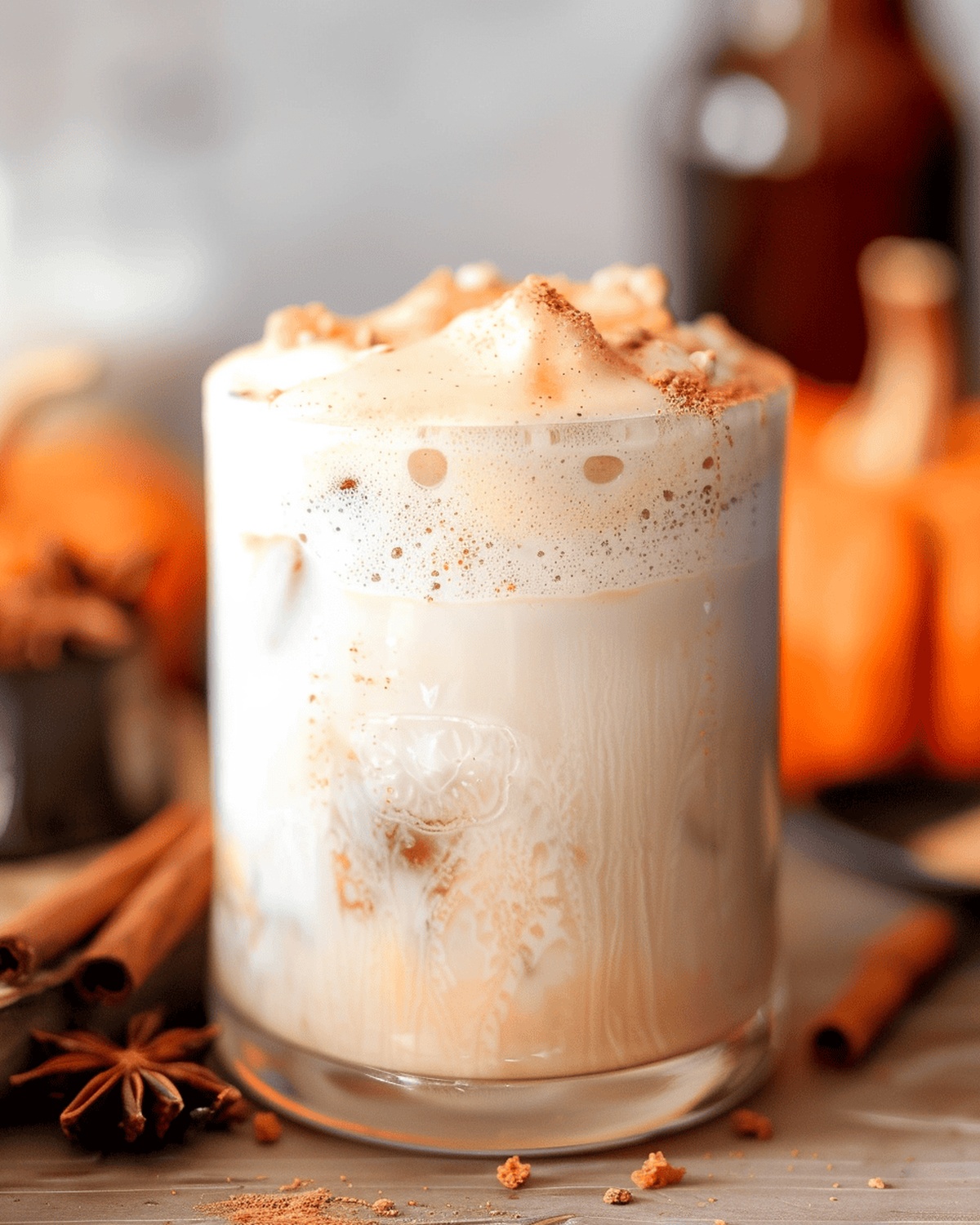 Iced Pumpkin Cream Chai Tea Latte Recipe