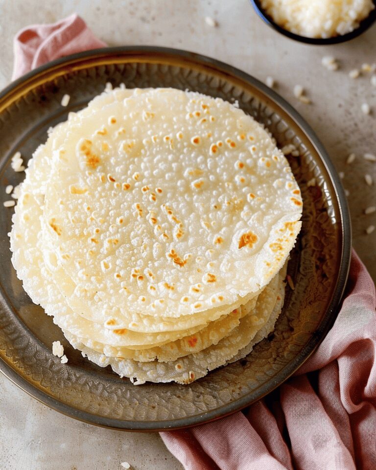Rice Tortillas Recipe