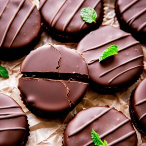 Homemade Thin Mint Cookies Recipe