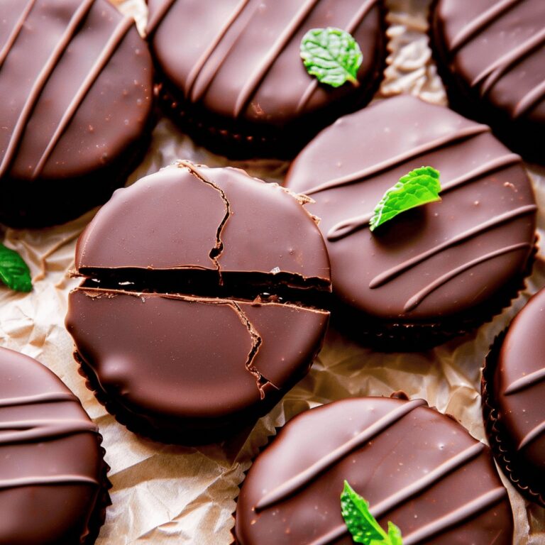 Homemade Thin Mint Cookies Recipe