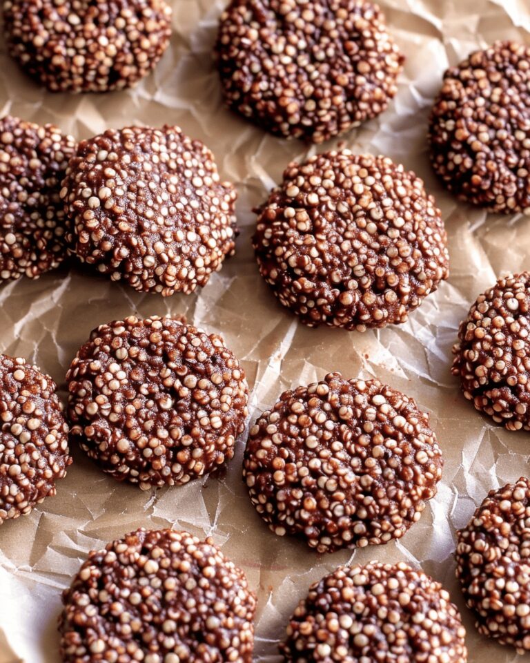Crispy Quinoa Cacao Cookies (No-Bake) Recipe