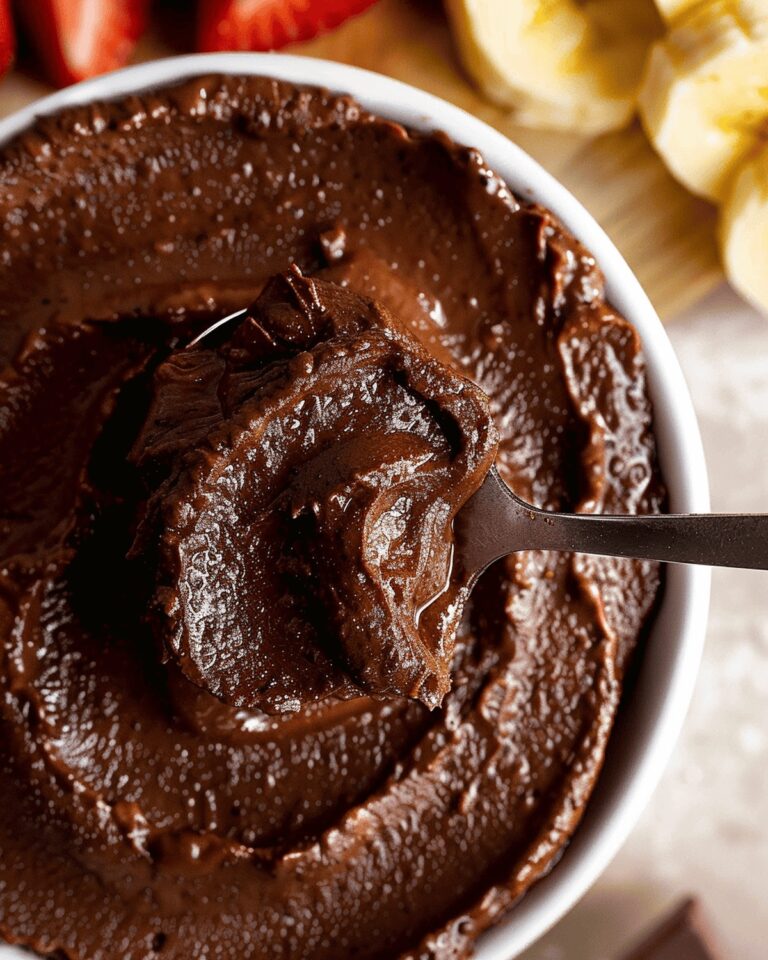 Brownie Batter Chocolate Hummus Recipe