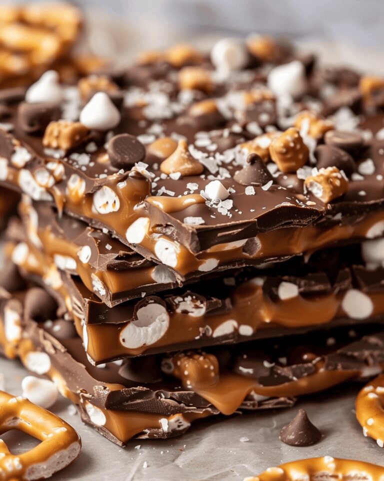 Irresistible Salted Caramel Pretzel Bark Recipe