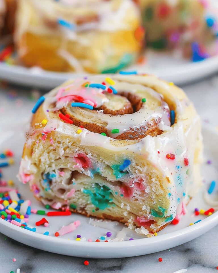 Funfetti Cinnamon Rolls Recipe