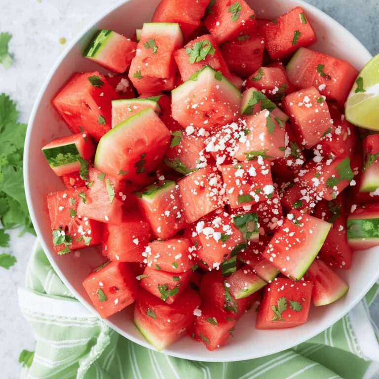 Vibrant Mexican Watermelon Salad Recipe