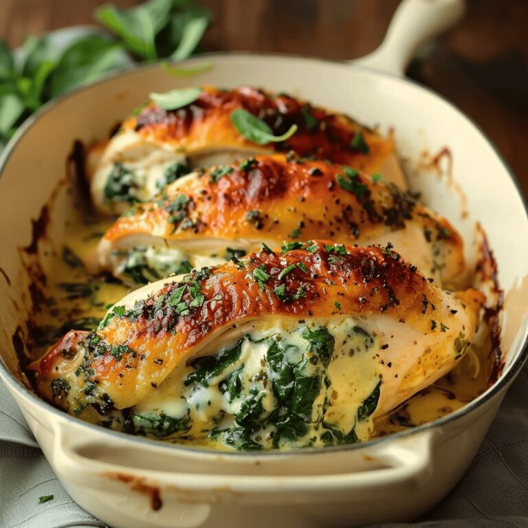 Irresistible Spinach and Cheese Stuffed Chicken Recipe