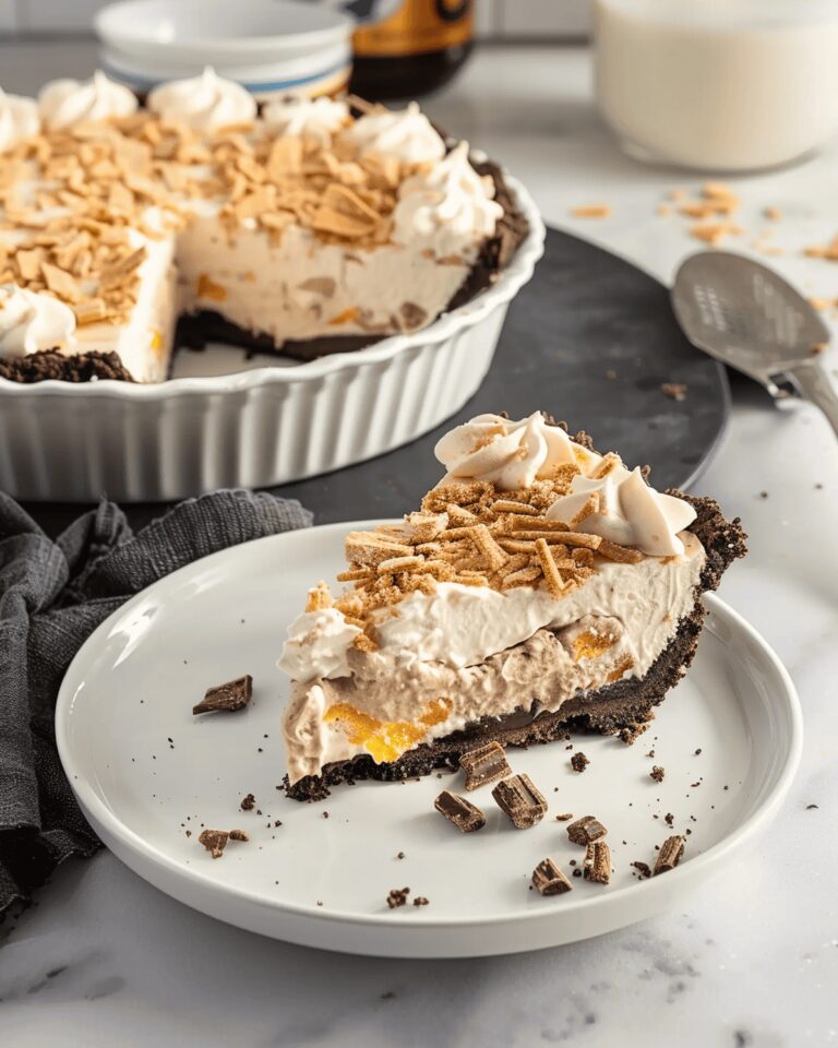 Decadent Butterfinger Bliss Pie Recipe