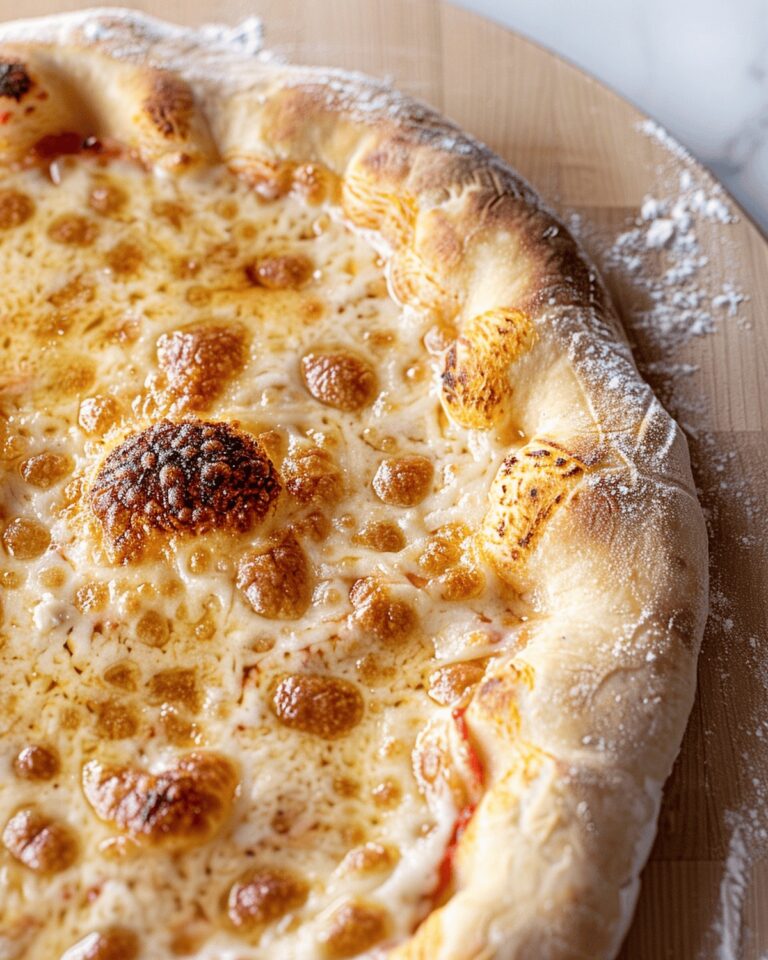 Crispy, Chewy, and Bubbly Artisan Pizza Crust Recipe
