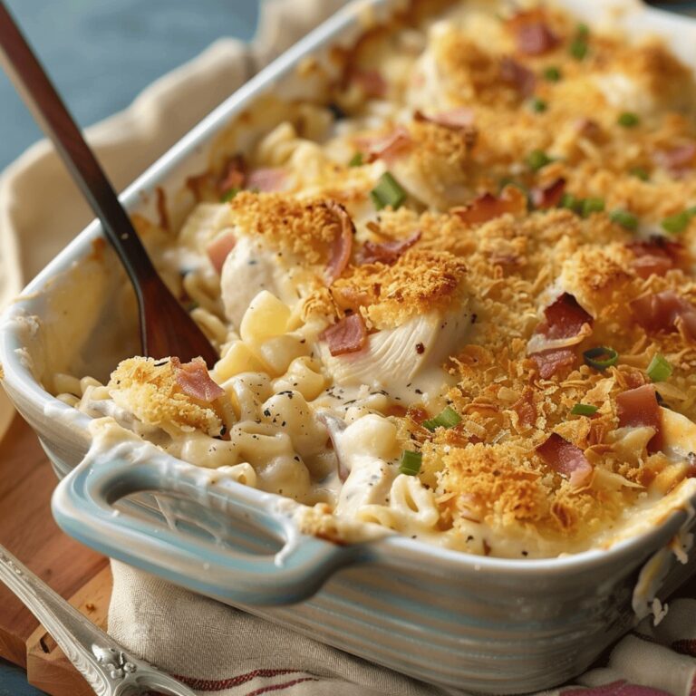 Decadent Chicken Cordon Bleu Casserole Recipe