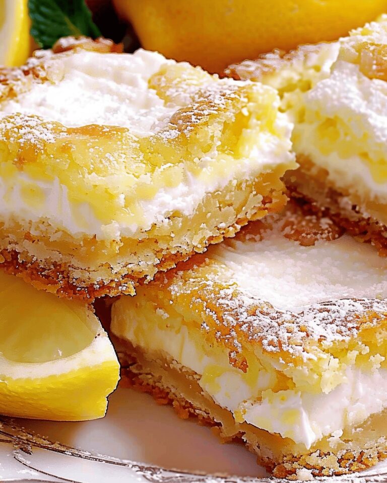 Zesty Lemon Cream Bars Recipe