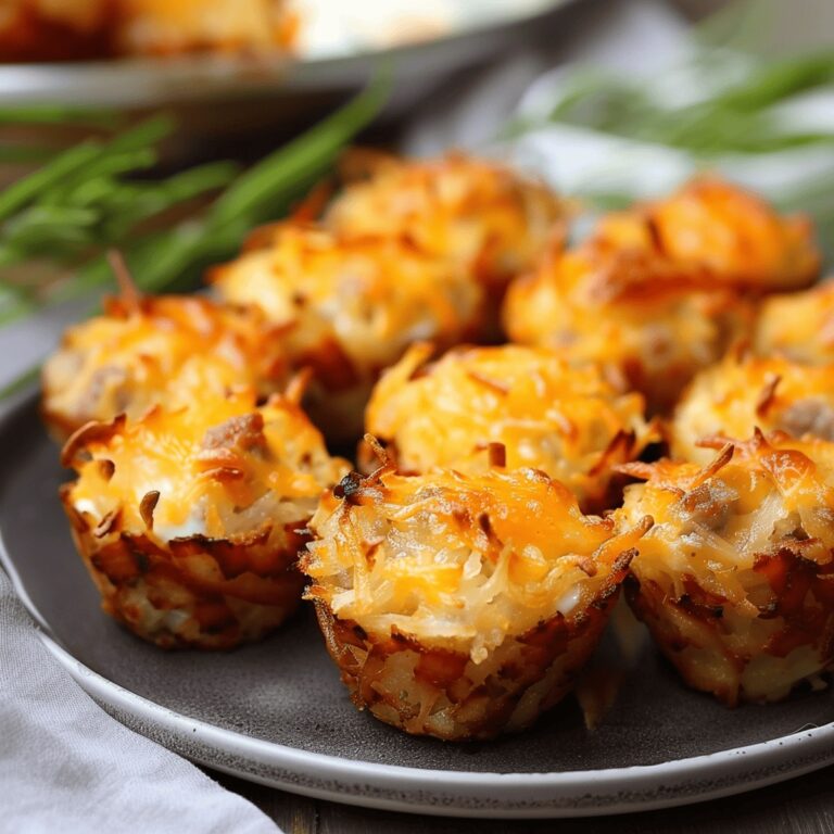 Crispy Sausage and Hashbrown Cups Recipe