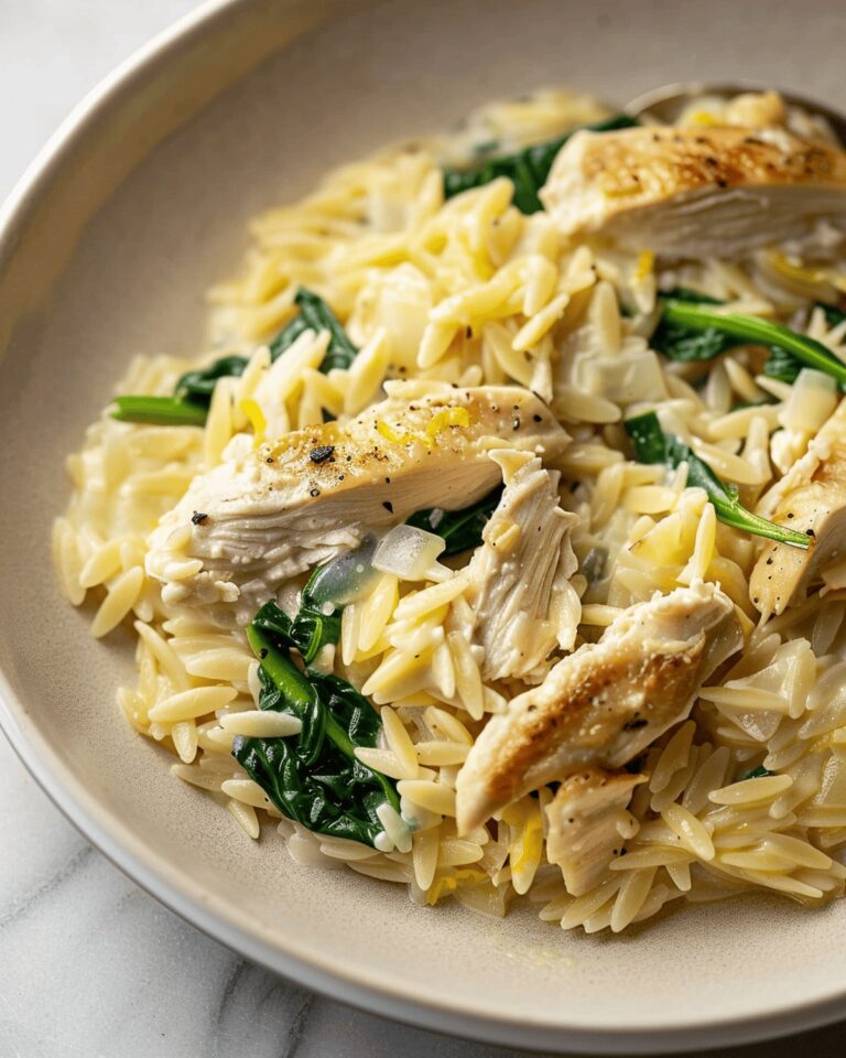 Lemon Chicken Orzo Recipe