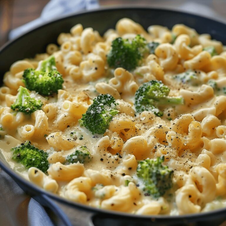 Creamy Broccoli Mac and Cheese Delight Recipe