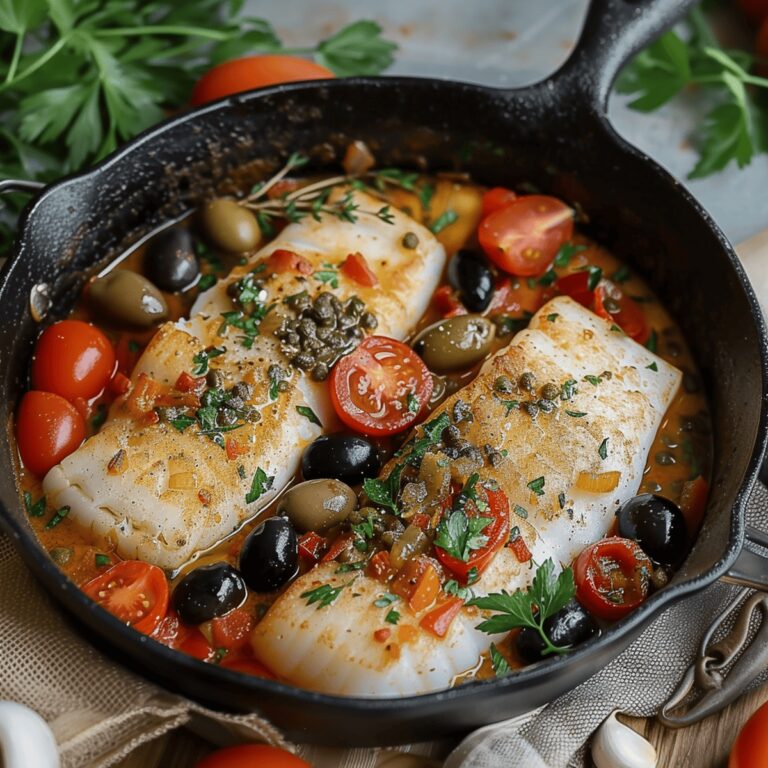 Succulent Mediterranean Cod Delight Recipe
