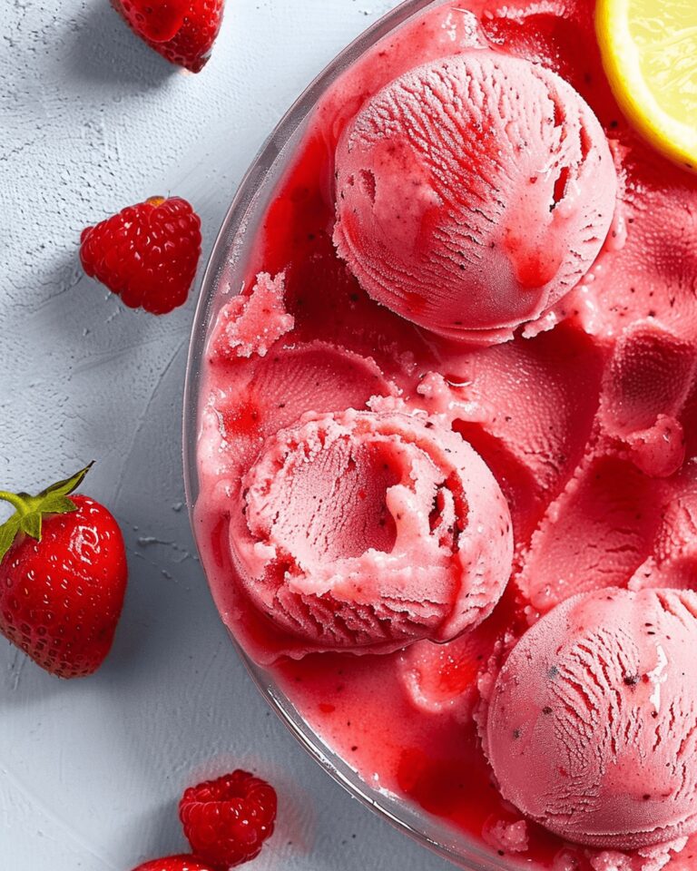Strawberry Sorbet Recipe