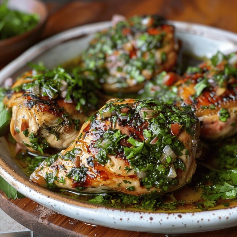 Zesty Chimichurri Chicken Recipe