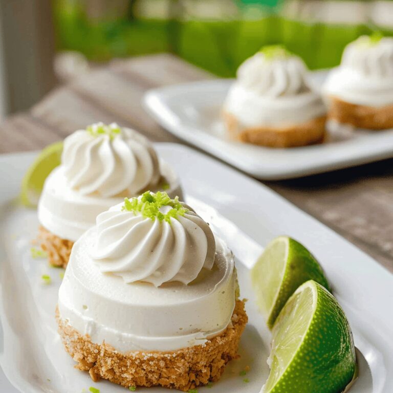 Mini No Bake Key Lime Pie Recipe