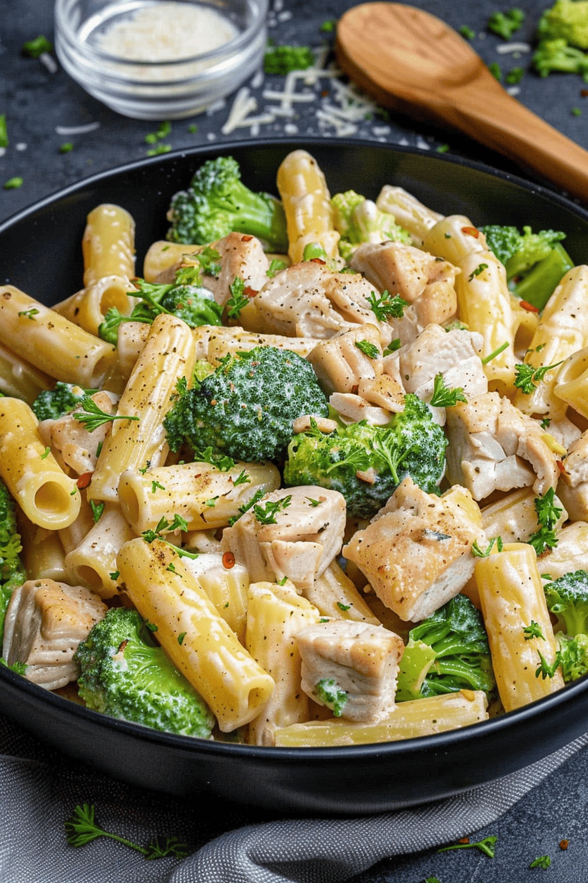 Creamy Chicken Broccoli Pasta Recipe