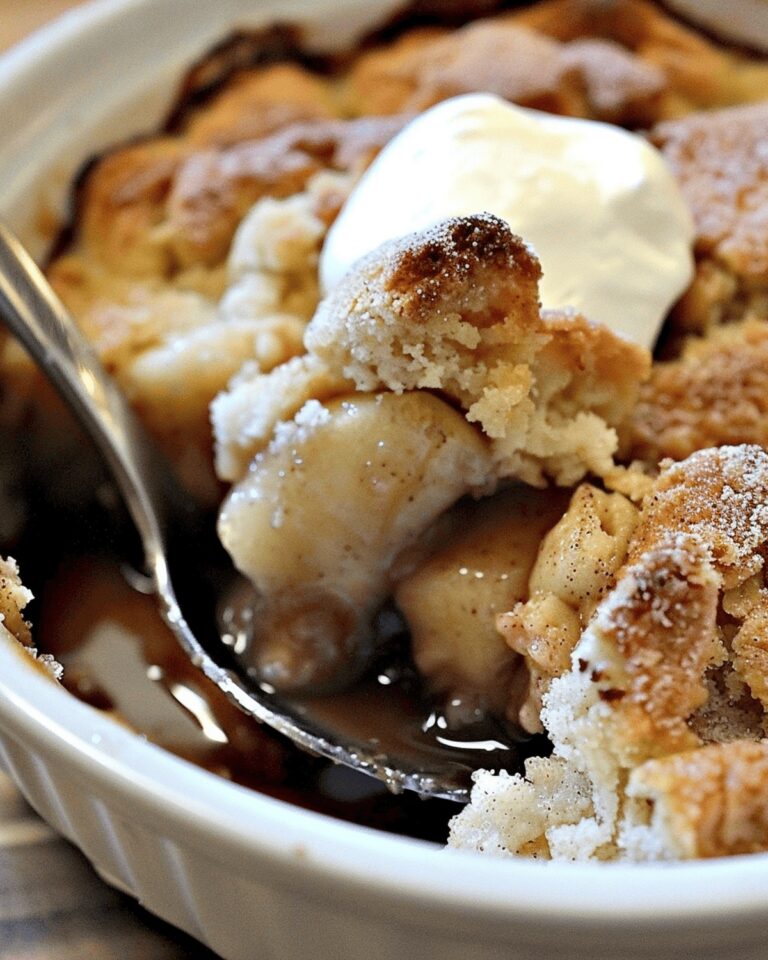 Sweet Cinnamon Apple Cobbler Recipe