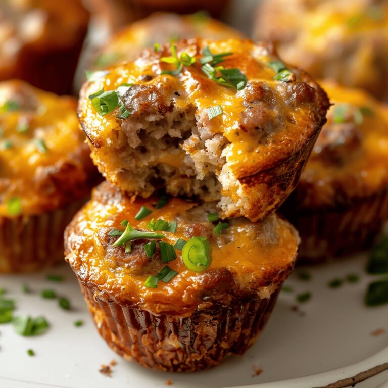 Delightful Sausage Breakfast Muffins Recipe