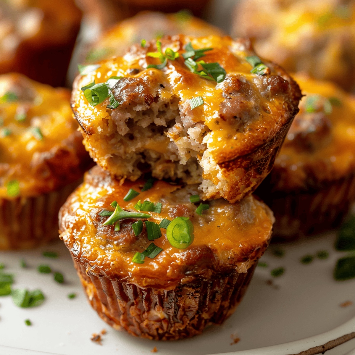 Delightful Sausage Breakfast Muffins Recipe