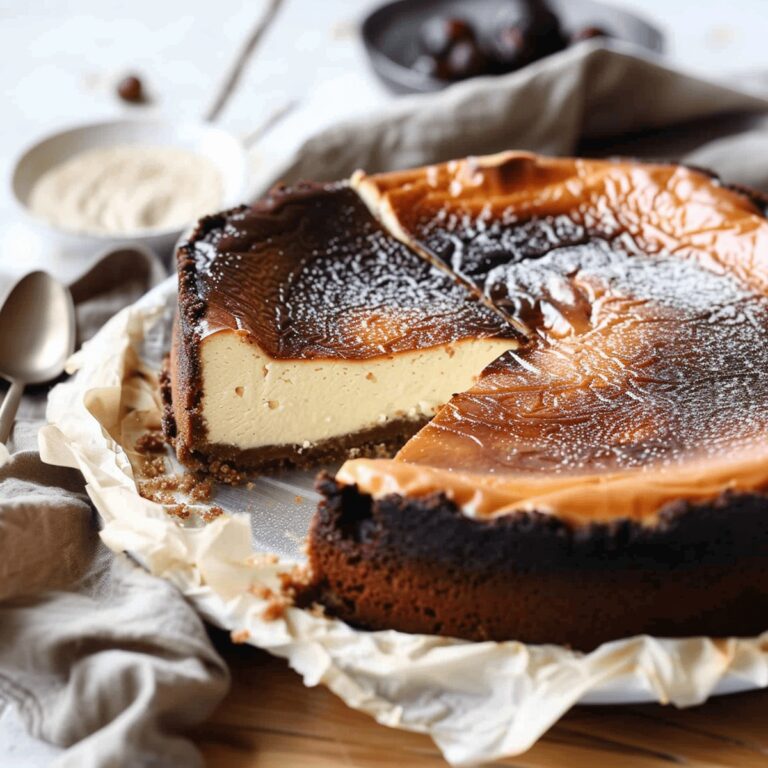 Creamy Basque Cheesecake Recipe