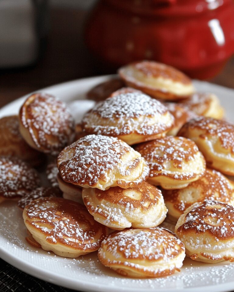 Poffertjes (Dutch Pancakes) Recipe