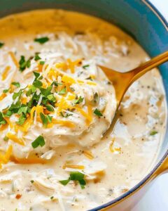 Keto White Chicken Chili Recipe