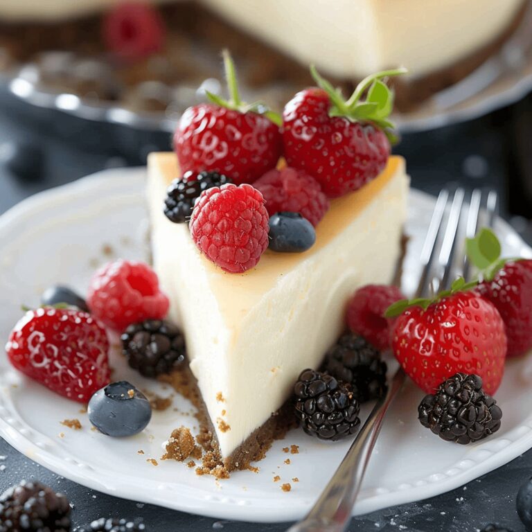 Creamy Classic Cheesecake Recipe