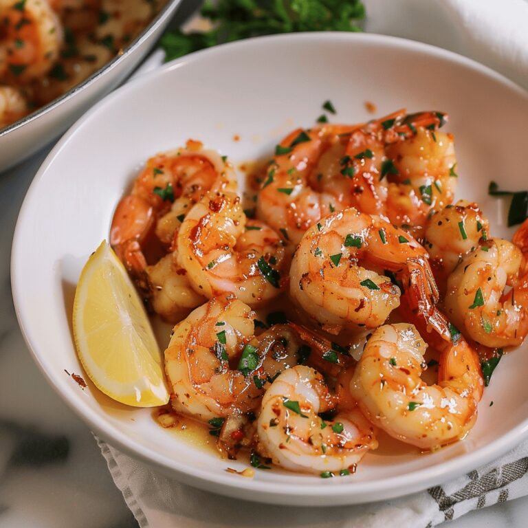 Creamy Garlic Butter Shrimp Recipe