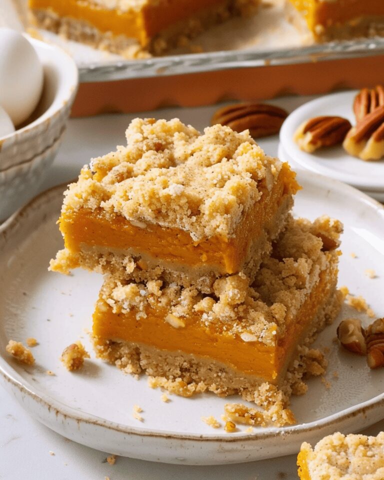 Heavenly Pumpkin Pie Bars Recipe with Sweetened Condensed Milk