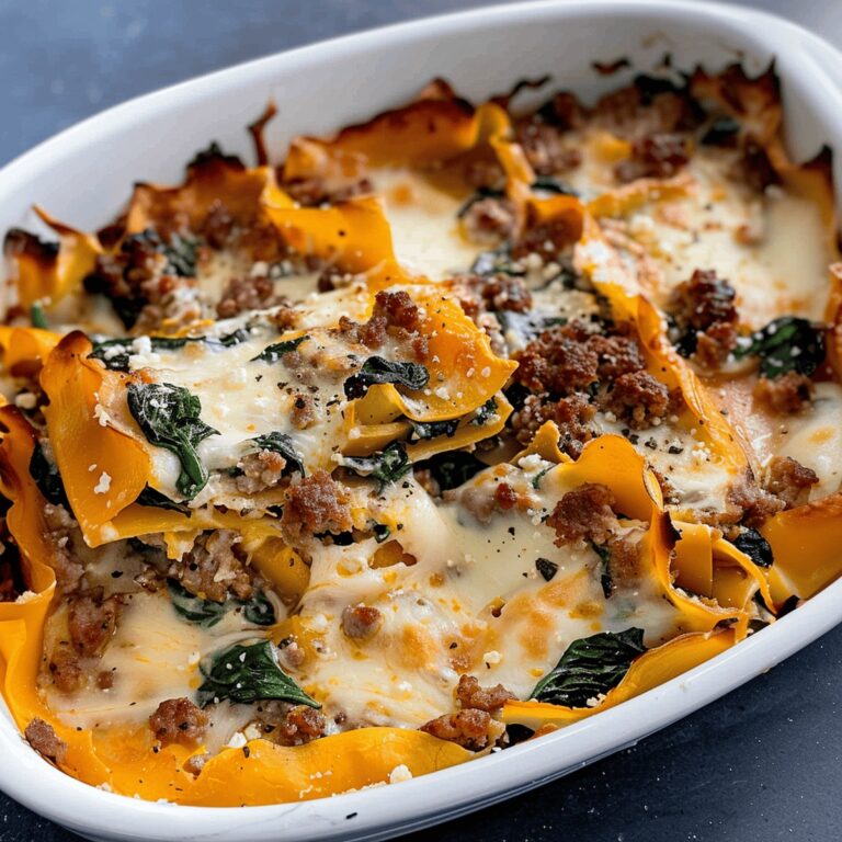 Creamy No-Noodle Butternut Squash Lasagna Recipe