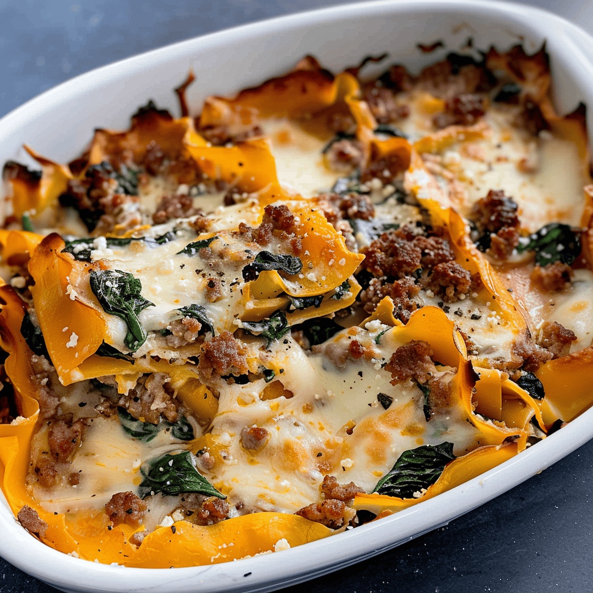 Creamy No-Noodle Butternut Squash Lasagna Recipe