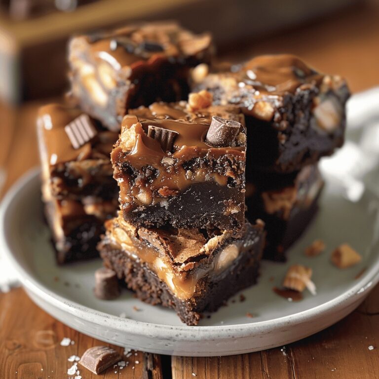 Decadent Snickers Brownie Bites Recipe