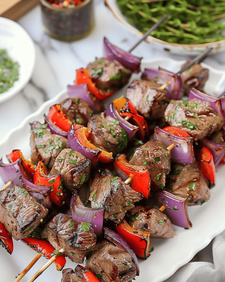 Succulent Steak Kabobs Recipe