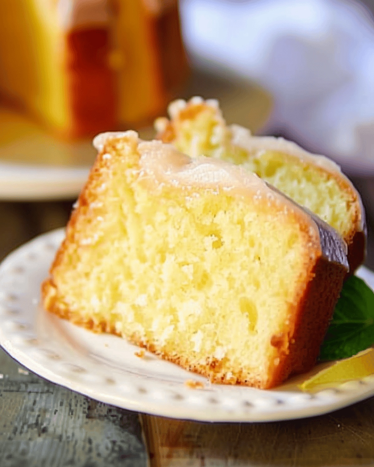Heavenly Lemon Sour Cream Pound Cake Recipe