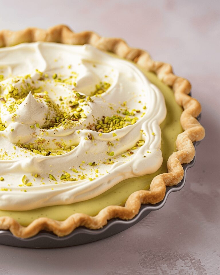 Pistachio Cream Pie Recipe
