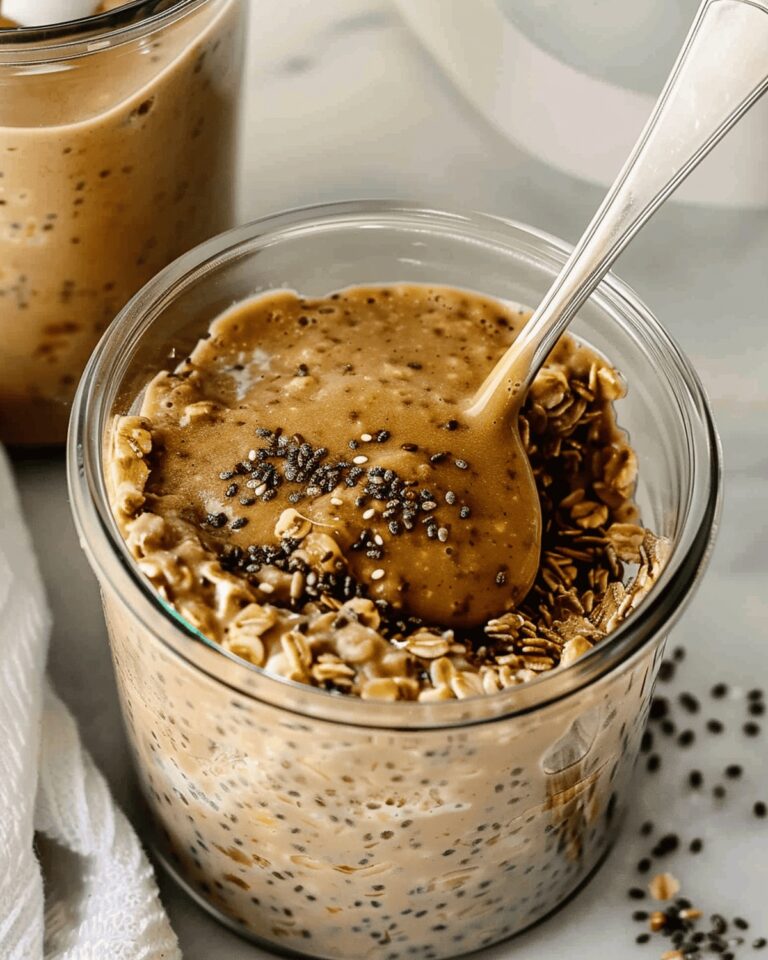 Brown Sugar Shaken Espresso Overnight Oats Recipe